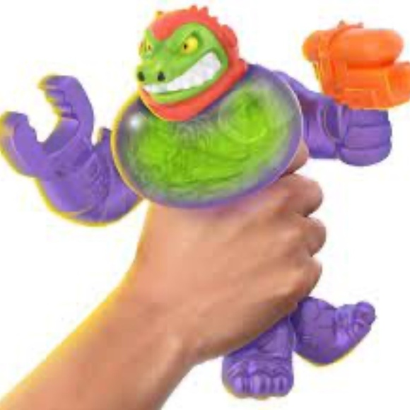 Heros of Goo Jit Zu Galaxy Blast Versus Pack - Thrash vs Quickdraw Rock Jaw - Picture 3 of 6